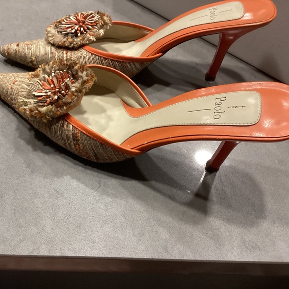 Linea Paolo Mule with Bow Accent size 8M - Picture 1 of 6